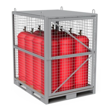 Клеть для 16-ти пропановых баллонов FETEK КХБ-16П